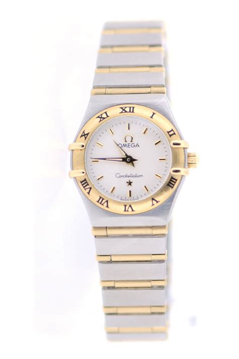 omega constellation ladies watch second hand